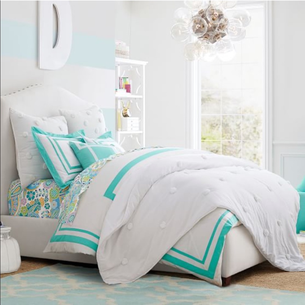 NWT PB Teen Suite Organic Duvet